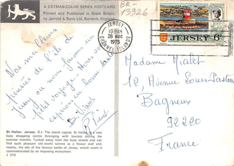 BR13926 Jersey St helier uk