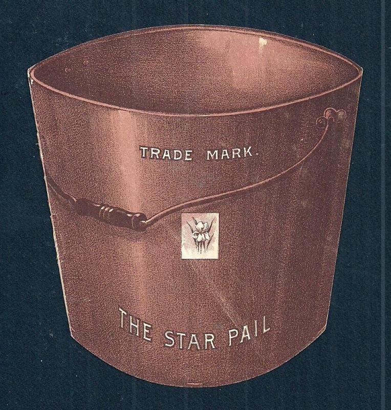 VICTORIAN TRADE CARD The Star Pail