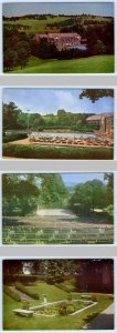 4 Postcards OGLEBAY PARK, Wheeling West Virginia WV ~ Golf Course, Pool, Garden