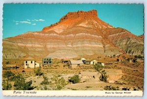 Utah Postcard Paria Townsite Hollywood Sergeants Three Photogenic 1960 Vintage