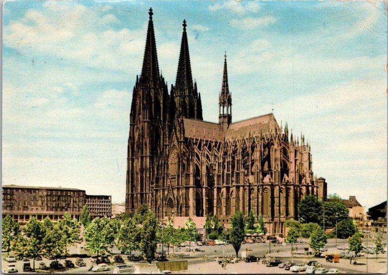 Germany Koeln am Rhein Dom 1961