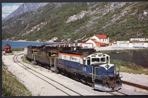 British Columbia Bennett White Pass and Yukon Railroad's Number 110 - Chrome