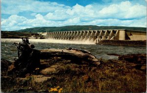 Oregon and Washington The Dalles Dam Over The Columbia River