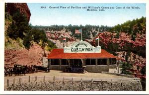 Colorado Manitou General View Of Pavilion and William's Canon and Cave O...