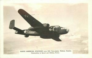 Aircraft Aviation 1940s WW2 Military RPPC Photo Postcard 2778