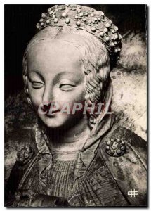 Modern Postcard Cathedral of Chartres Closing Choir Virgin of the Adoration o...