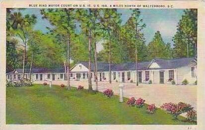 South Carolina Walterboro Blue Bird Motor Court