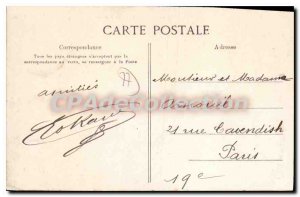 Old Postcard Melun The Stone Bridge