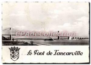 Postcard Modern Bridge Tancarville