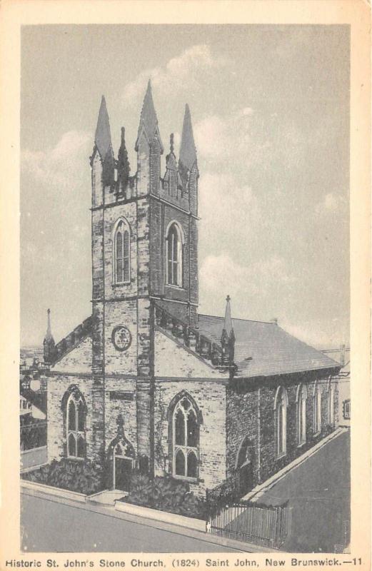 B4888 The Stone Church Saint John   front/back scan