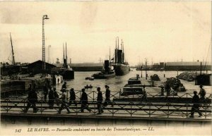 CPA AK Le Havre - Transatlantic Steamer SHIPS (911251)