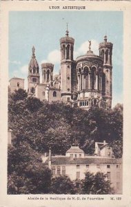 France Lyon Abside de la Basilique de Notre Dame de Fourviere