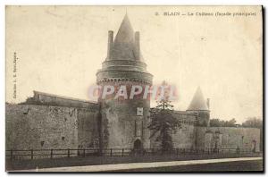 Old Postcard Blain Chateau main Facade