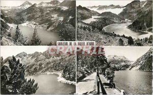 Modern Postcard 4191 Aure valley of lakes in orthe (1800m) of aumar (2193m) o...