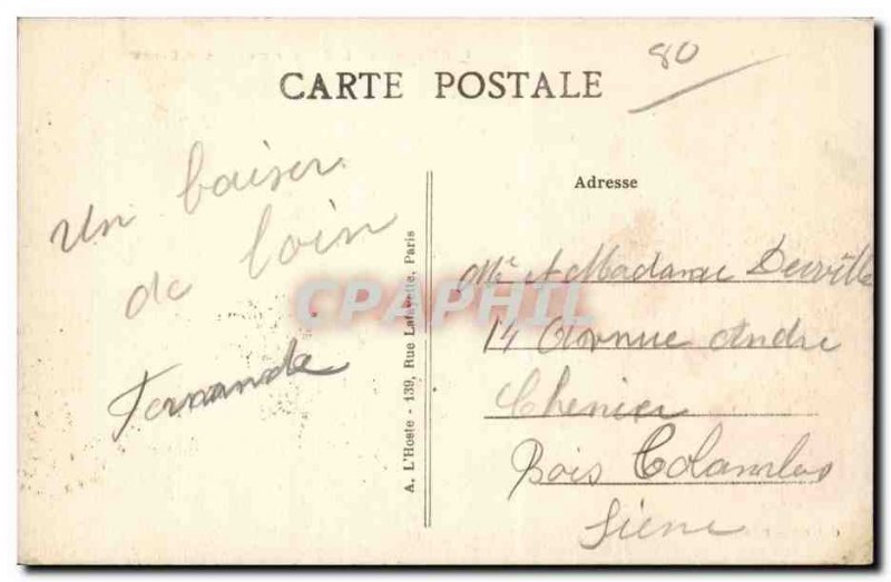 Old Postcard Fort Mahon Plage Dunes