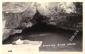 Cassville Missouri Roaring River Cavern Real Photo Antique Postcard K25939