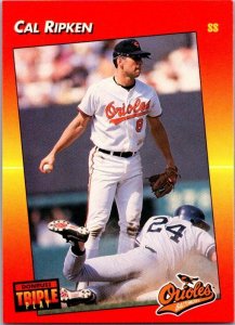 1992 Donruss Baseball Card Cal Ripken Baltimore Orioles sk3184