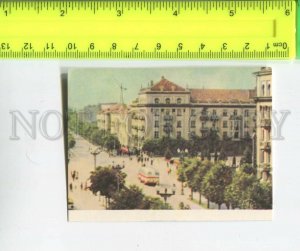 474363 USSR 1967 year Ukraine Subcarpathia Lutsk Lenin Avenue miniature postcard