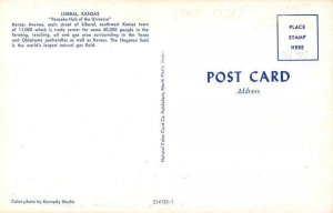 Liberal Kansas Main Street Coke Sign Vintage Postcard JI657438 