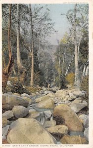 Santa Anita Canyon Sierra Madre CA