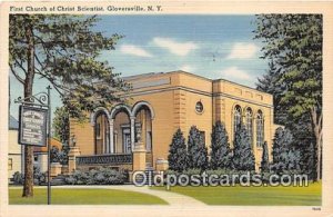 First Church of Christ Scientist Gloversville, NY, USA 1950 