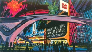 Disneyland California Adventure Thru Inner Space Monsanto Co  Postcard