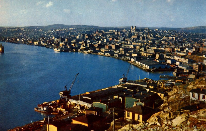 Canada - New Foundland, St. John's from Signal Hill