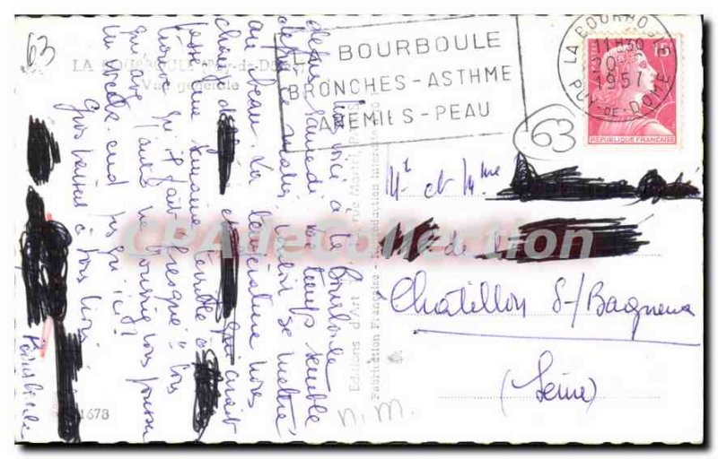 Old Postcard La Bourboule Gnrale view