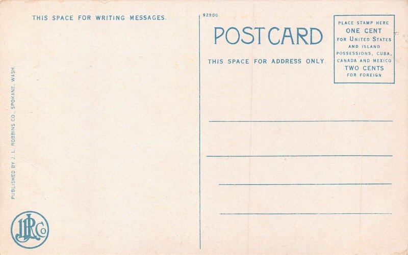 MILES CITY MONTANA~BIRDS EYE VIEW-1910s POSTCARD