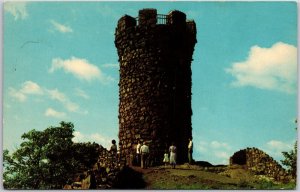 Meriden Connecticut, Castle Craig, Replica, Old Norman Tower, Vintage Postcard