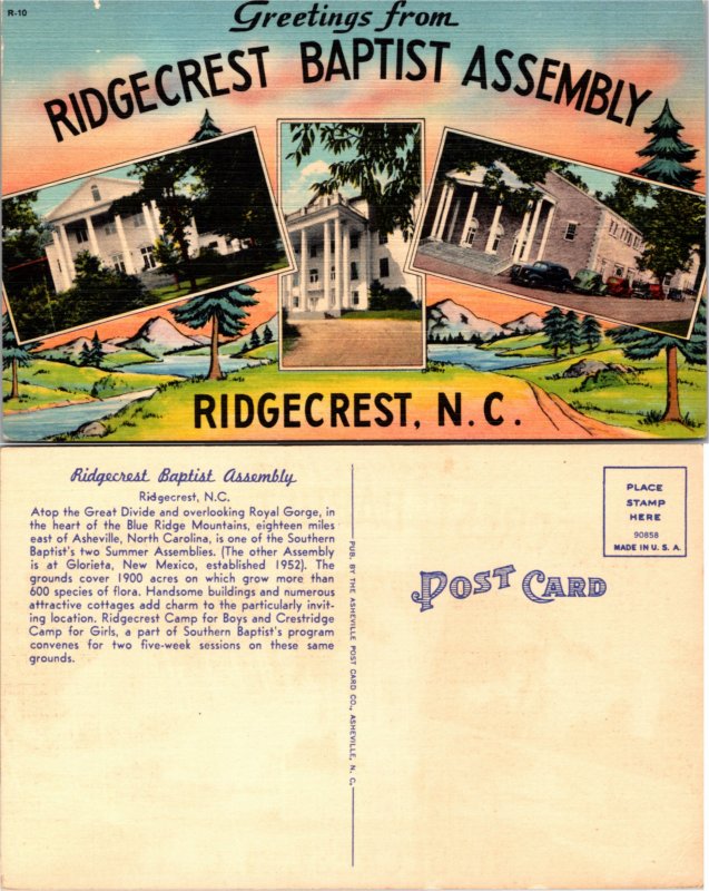 Greetings from Ridgecrest Baptist Assembly (4595
