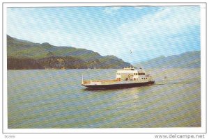 Ferry M.V. Balfour , Kootenay Lake , B.C., Canada , 40-60s