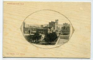 Panorama Birmingham Alabama 1907c postcard