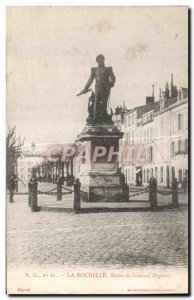 Old Postcard La Rochelle statue of Admiral Duperre