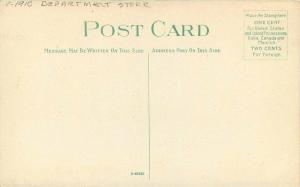 Bullocks Kitchen C-1910 Department Store Postcard 2912 Los Angeles California