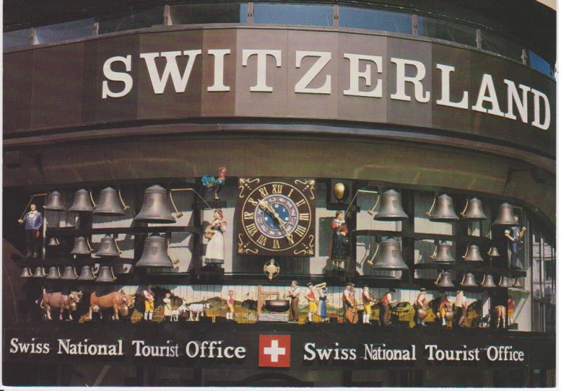 SWISS CENTRE GLOCKENSPIEL, LANCASTER SQUARE, LONDON