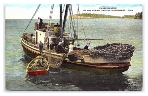 Purse Seining In The Scenic Pacific Northwest Postcard