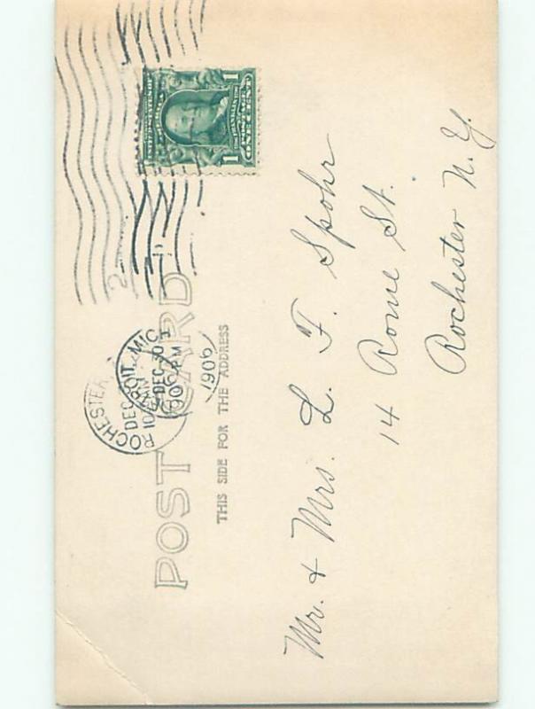 Old rppc KIDS - CHILDREN SCENE Great Postcard AB1865