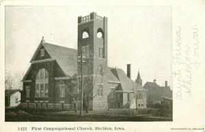 IA, Sheldon, Iowa, First Congregational Church, Pearson Ullberg No. 1423