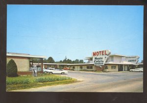 FRENADA MISSISSIPPI MONTE CHRISTO RESTAURANT MOTEL VINTAGE ADVERTISING POSTCARD