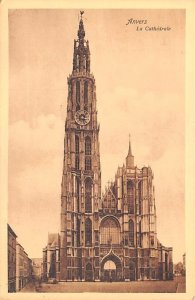 La Cathedrale Anvers Belgium Unused 