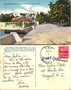 White House and Ancient Walls, San Juan, Puerto Rico(6562