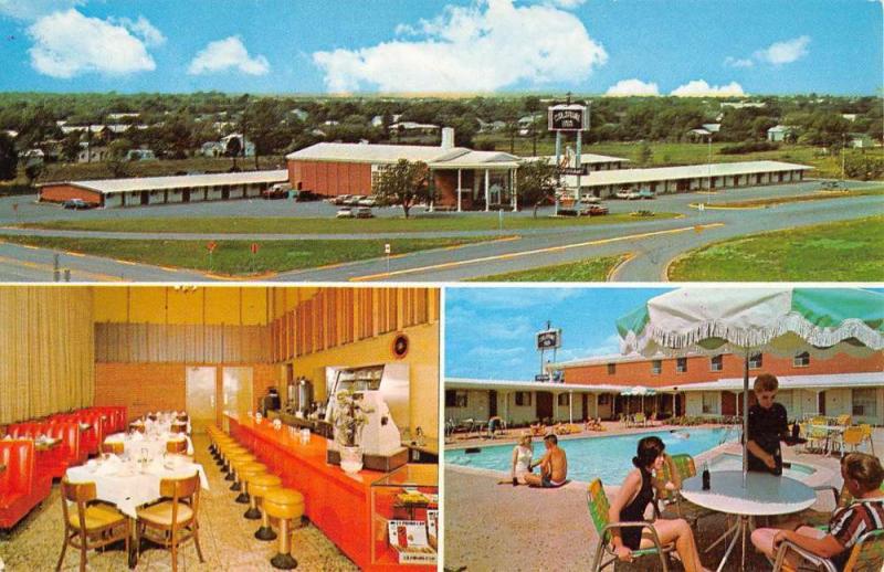 Abilene Texas Colonial Inn Multiview Vintage Postcard K89849