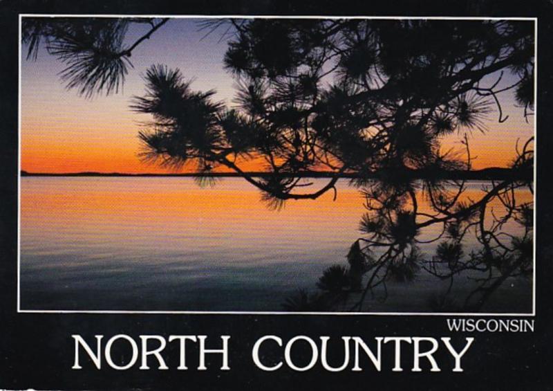 Wisconsin Sunset In The North Country 1988