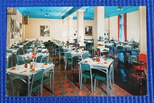 Vtg 1950's McCleary Clinic & Hospital Dining Hall Excelsior Springs MO Postcard