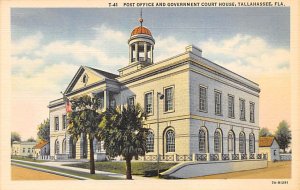 Post Office and Government Court House  Tallahassee FL