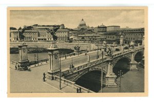 Italy - Roma (Rome). Victor Emmanuele II Bridge 