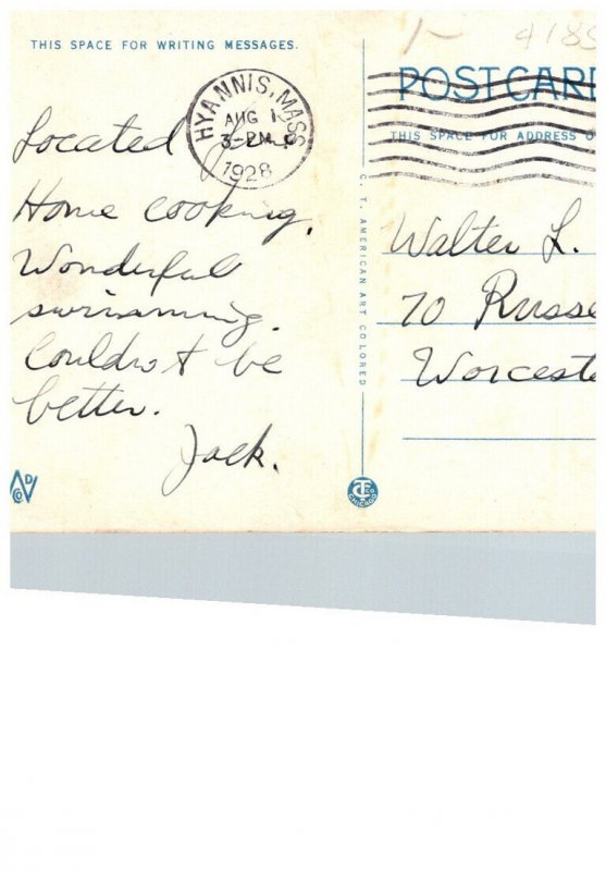 Massachusetts  Hyannis  Normal School