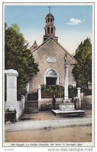 Exterior, Old Chapel, La Vieille Chapelle, Ste Anne de Beaupre, Quebec, Canad...