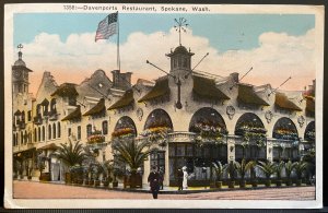 Vintage Postcard 1915-1930 Davenport's Restaurant, Spokane, Washington (WA)